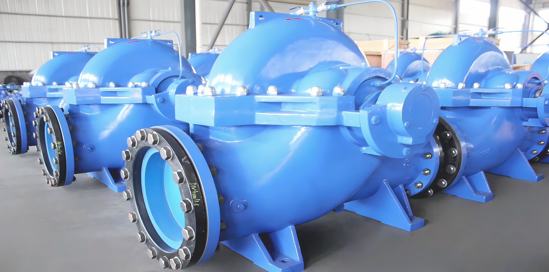 单级双吸中开式离心泵